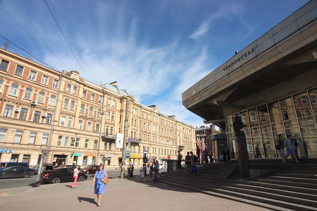 Apartments On Bolshaya Zelenina St. Petersburg Eksteriør bilde